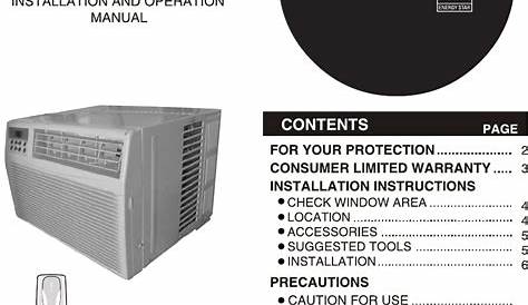 sharp air conditioner manual