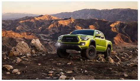 2022 Toyota Tacoma Trail Edition and TRD Pro revealed with fresh updates