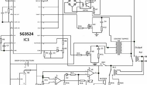 220vdc to 220vac inverter circuit diagram