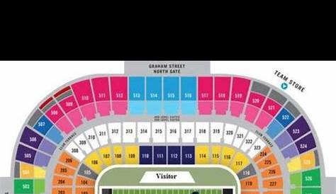 Seating Chart | Bank of america stadium, Carolina panthers, Panthers