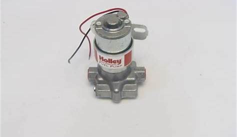 holley fuel pump red