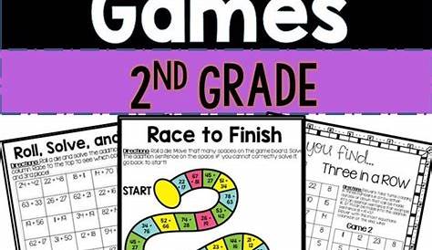 Addition and Subtraction Math Games Second Grade Math - Etsy | Second