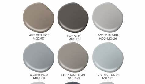 Mineral Grays | Colorfully, BEHR Blog | Paint colors for home, Grey