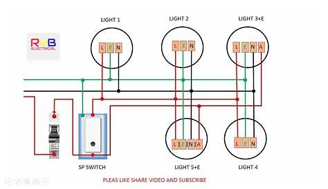led emergency light wiring diagram