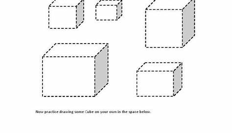 8+ Cube Worksheet Preschool | Kindergarten worksheets printable