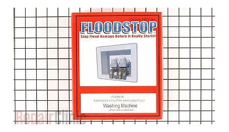 floodstop washing machine manual