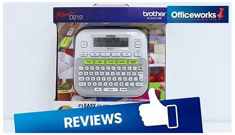 Brother P-touch Label Maker PT-D210 Overview - YouTube