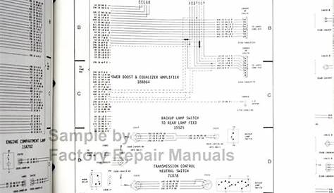 1990 Ford F150 F250 F350 Truck Bronco Electrical Wiring Diagrams