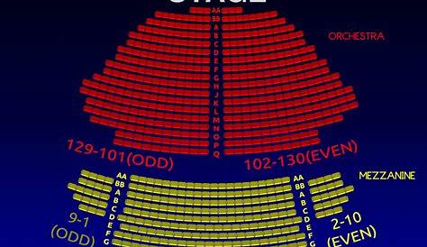 friedman theater seating chart