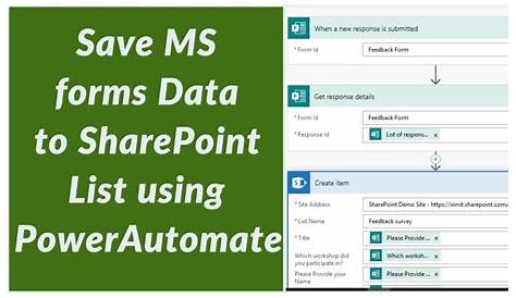 using power automate with forms www.nac.org.zw