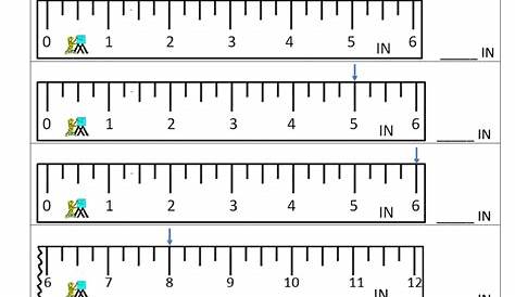 math of measurement worksheet