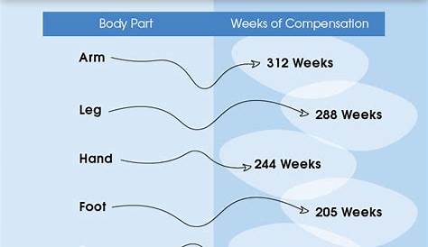 workers compensation body parts chart