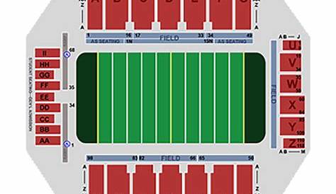 University Of Delaware Stadium Seating Chart