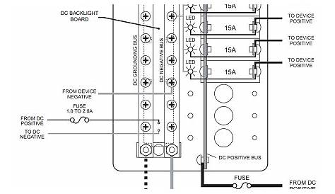 dc circuit breaker panel diagram