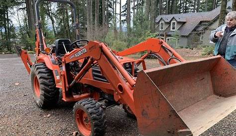 2003 Kubota B2710 Tractor with 4690A Backhoe/LOW HOURS!! for Sale in
