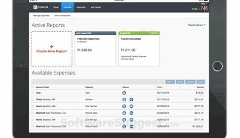 how to enter an expense in concur
