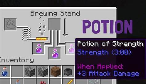 how to make potion of weakness minecraft