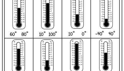 grade 1 temperature patterns worksheet