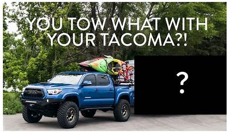 How Much Can A 2019 Tacoma Trd Sport Tow / 2022 Toyota Tacoma Review