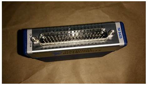 National Instruments NI-9425 , 32 Ch 24 V, Sinking Digital Input Module | eBay