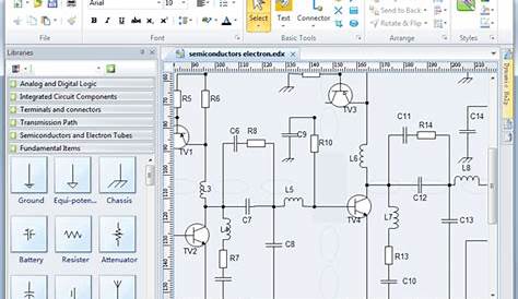 free electronic schematic drawing software