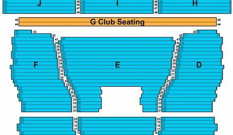 gilford nh pavilion seating chart