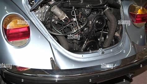Volkswagen Beetle Engine Stock Photo - Alamy