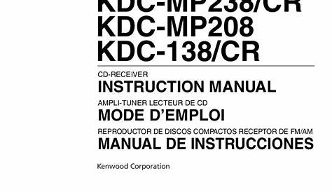 Kenwood Kdc 138 Wiring Harness Diagram - Wiring Diagram Pictures