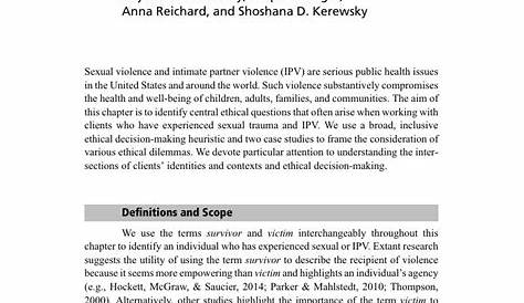 violence and maltreatment in intimate relationships 2nd edition free pdf