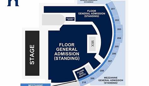 first bank amphitheater seating chart with seat numbers