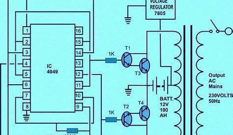 3 Phase Solar Inverter Circuit Diagram