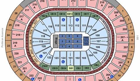 Wells Fargo Center - PA Events, Seating Chart