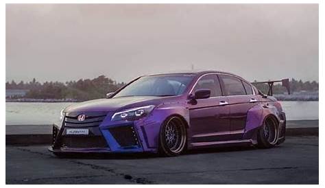 Check Out This Bagged Honda Accord With Wide Body Kit