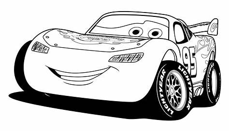 Lightning Mcqueen Coloring Pages - Visual Arts Ideas