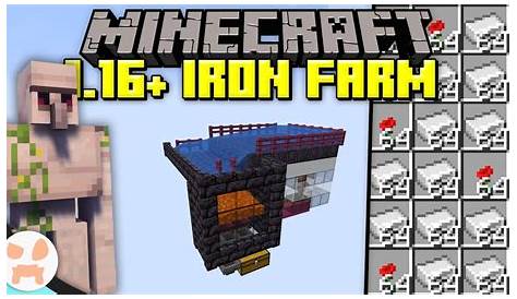 how do you make a iron farm in minecraft