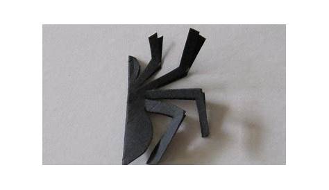 spider paper cut out