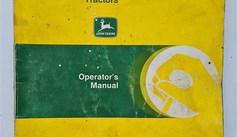 John Deere 1830 2030 & 2130 Tractor Operators Manual - SPS Parts