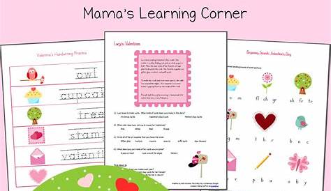 Valentine's Day Worksheet Packet - Mamas Learning Corner