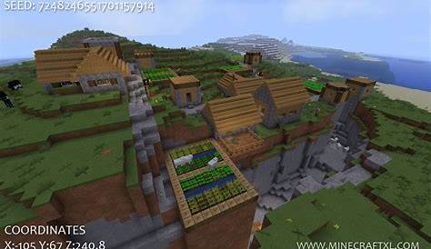 Minecraft 1.6.2 Village Seed - Minecraft Seeds