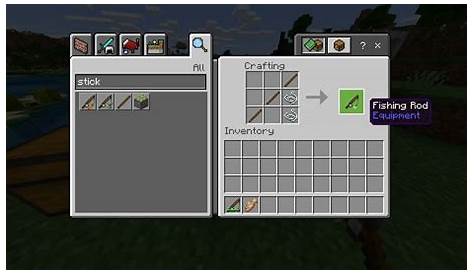 Fishing in Minecraft: How to Make Fishing Rod & Catch Fishes