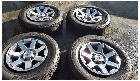 2015 oem Toyota 4runner trail premium wheels/tires | Tacoma World