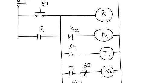 [Solved] . Design the electrical ladder diagram and its corresponding