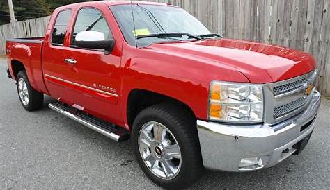 Used 2012 Chevrolet Silverado 1500 4WD Ext Cab 143.5' LT For Sale