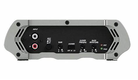 Kicker DXA125.2 2-ChannelAmp 125W D-Series with Built-in Crossover