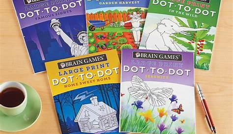 Large Print Dot to Dot Books - Set of 5 | Collections Etc.