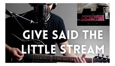 give said the little stream flip chart