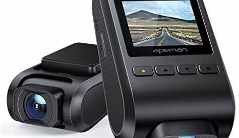 APEMAN Dash Cam 1080P FHD, Mini Dashboard Camera with 170° Wide Angle