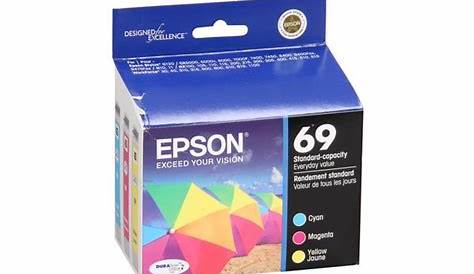 EPSON 69 (T069520) Color DURABrite Ink Cartridge For Epson Stylus