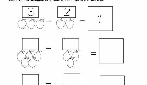 free printable kindergarten math worksheets - easy addition worksheets