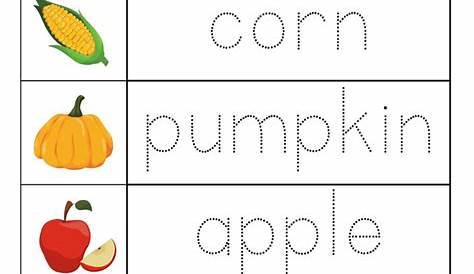 thanksgiving worksheet for kindergarten